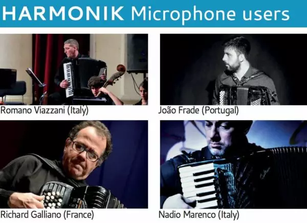 Kiinteä mikrofoni Harmonik
