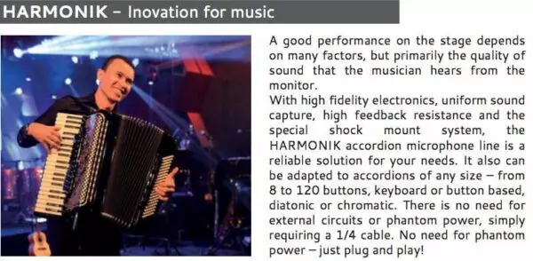 Kiinteä mikrofoni Harmonik - Image 3