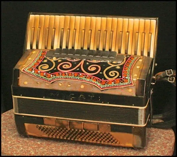 Pianoharmonikka "piilocasotto"