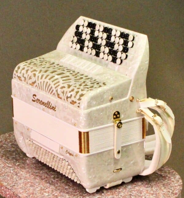 Serenellini Calypso Bianco Gold - Image 2